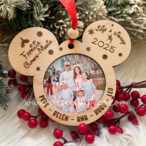Adorno personalizado para árbol de Navidad Disney