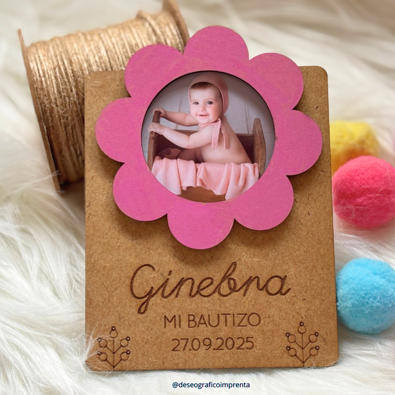 Mini marco personalizado Bautizo - Imagen 2